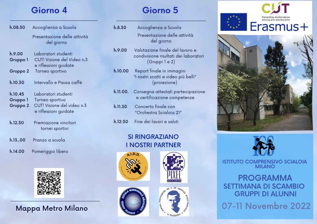 Brochure programma erasmus italiano