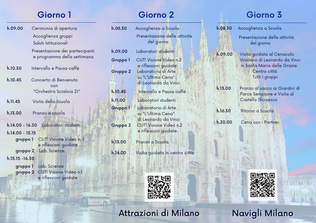 Brochure programma erasmus italiano