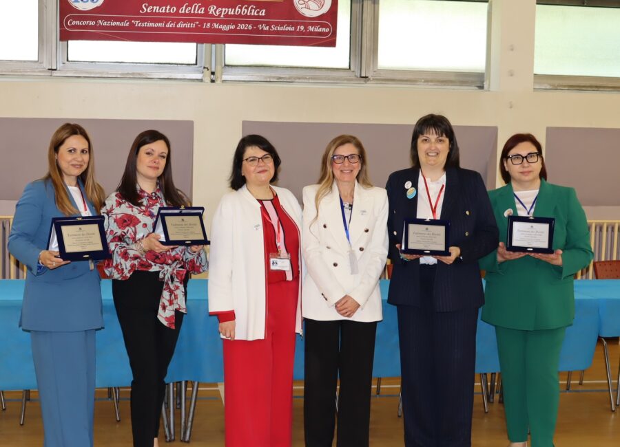 18 maggio 2026 Premiazione-Menzione Speciale-Senato della Repubblica- Concorso nazionale "Testimoni dei diritti"